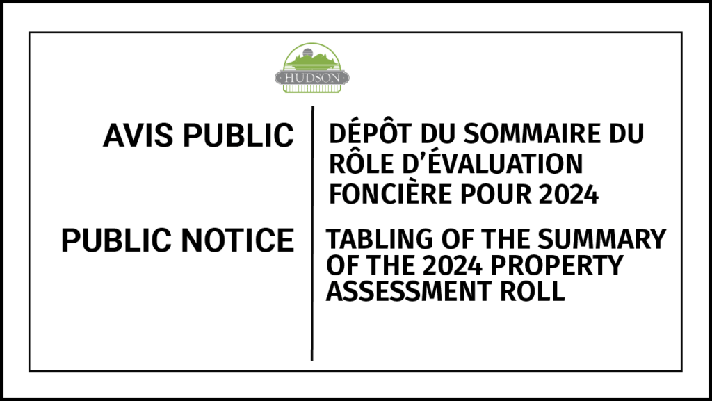 Public Notice Tabling Of The Summary Of The 2024 Property Assessment   2024 Property Tax Summary 1024x577 